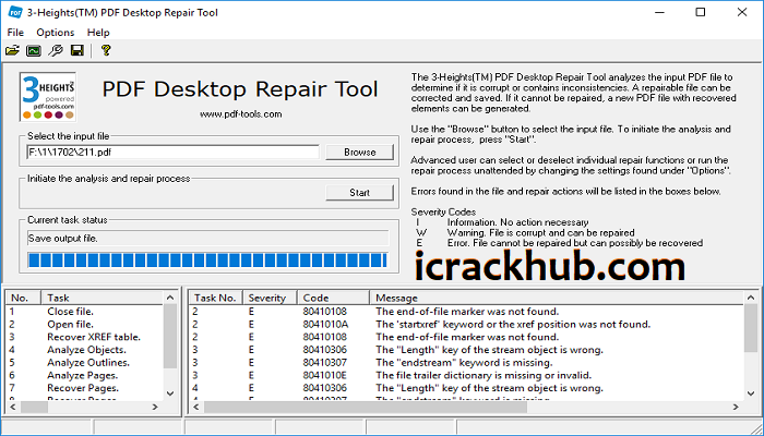 3-Heights PDF Desktop RepairTool License Key